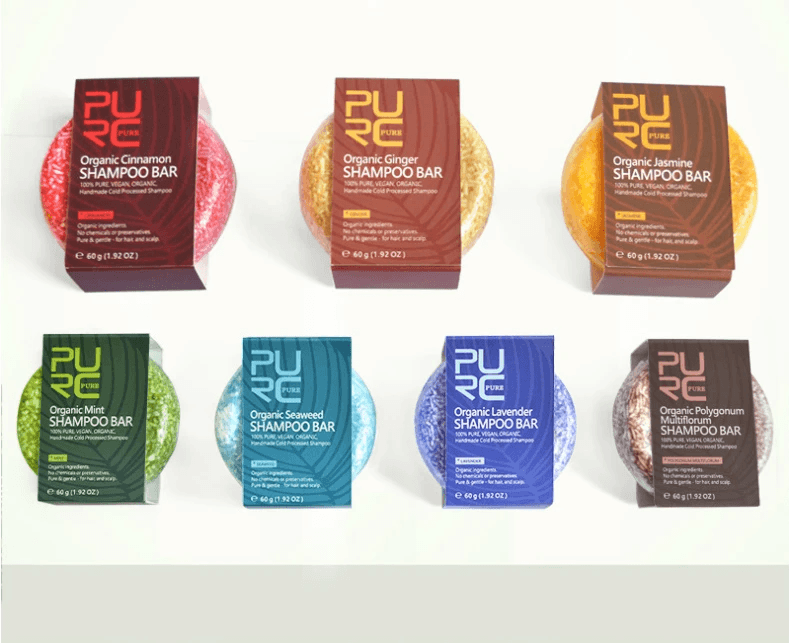 Handmade Herbal Jasmine Solid Shampoo Soap (100% Vegan) by Pampering Heaven