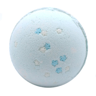 Christmas Snowflake Bath Bomb - Blueberries